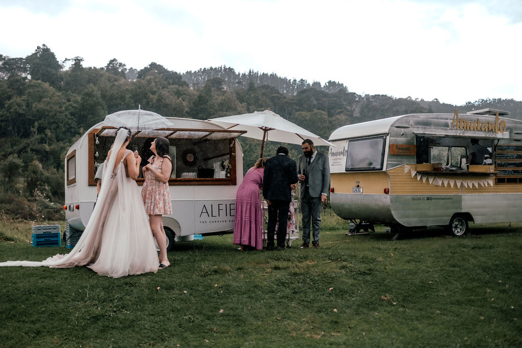 Andrew and Laura wedding at Waterfall Farm