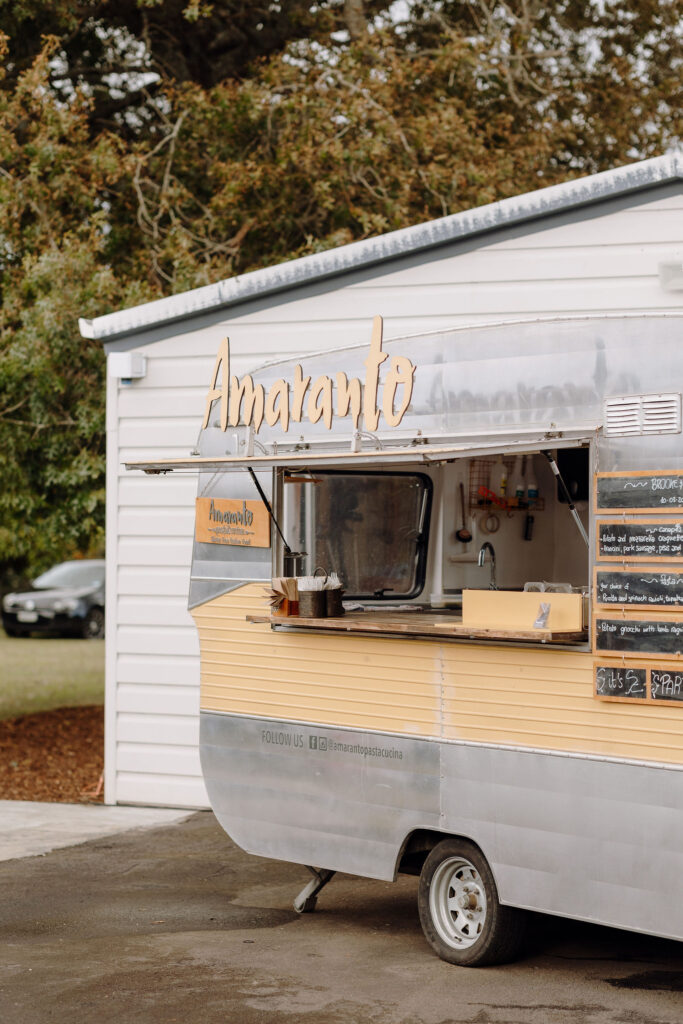 Wedding food caravan